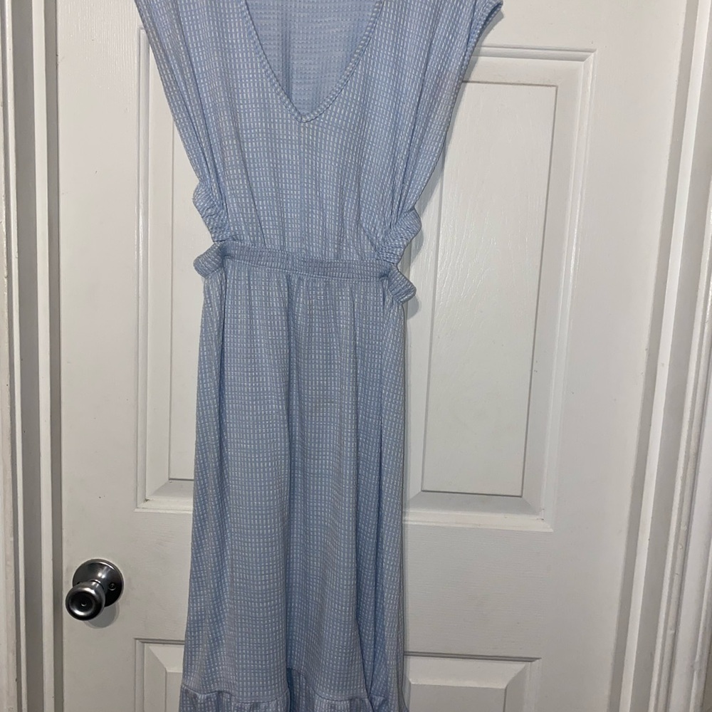 Light Blue Sleeveless Dress